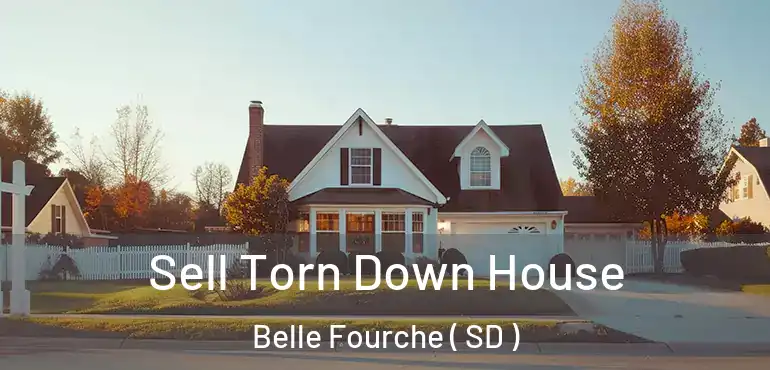  Sell Torn Down House Belle Fourche ( SD )