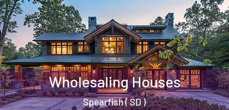  Wholesaling Houses Spearfish ( SD )